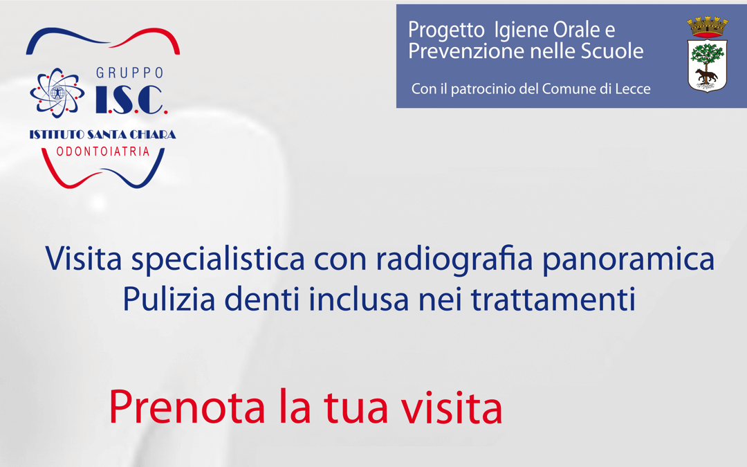 Visita specialistica odontoiatrica con panoramica