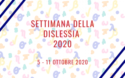 Settimana della dislessia 2020