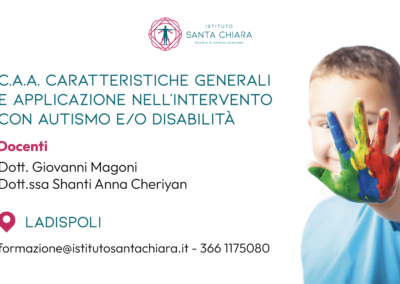 CAA caratteristiche generali e applicazione nell’intervento con autismo e/o disabilità