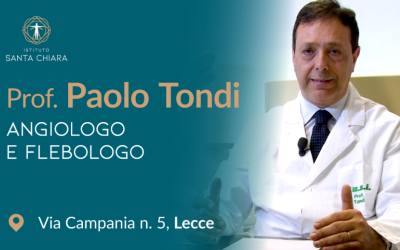 Visite angiologiche Lecce – il Prof. Tondi presso Istituto Santa Chiara
