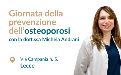 Giornata della prevenzione dell’osteoporosi a Lecce