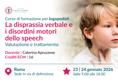 La disprassia verbale e i disordini motori dello speech: valutazione e trattamento