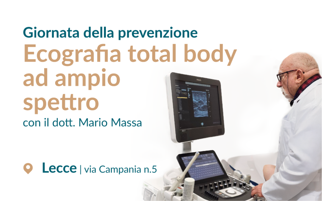 Giornata della prevenzione – Ecografia total body ad ampio spettro