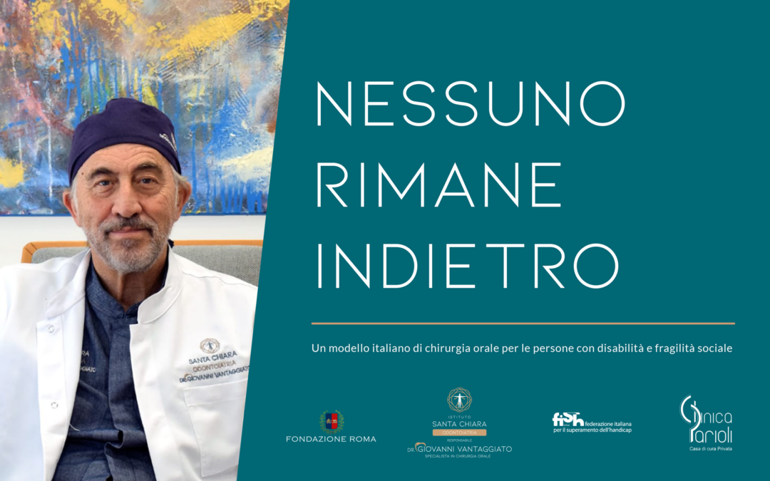 “Nessuno rimane indietro”: il progetto che promuove l’odontoiatria inclusiva