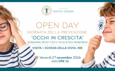 27 novembre 2026 | Open Day Screening ortottico e oculistico pediatrico a Lecce